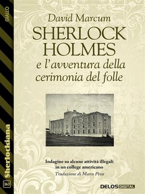 cover image of Sherlock Holmes e l'avventura della cerimonia del folle